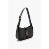 Faux Leather Carabiner Shoulder Bag