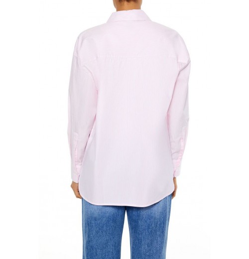 Pinstriped Poplin Shirt Pinstriped Poplin Shirt