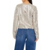 Metallic Cable Knit Sweater Metallic Cable Knit Sweater