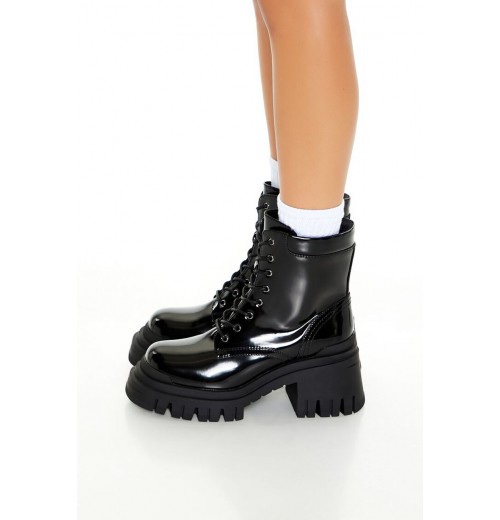 Lug-Sole Combat Boots (Wide) Lug-Sole Combat Boots (Wide)