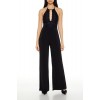 Lace Halter Wide-Leg Jumpsuit Lace Halter Wide-Leg Jumpsuit