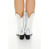 Metallic Cowboy Booties (Wide) Metallic Cowboy Booties (Wide)