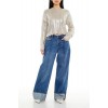 Metallic Cable Knit Sweater Metallic Cable Knit Sweater