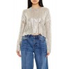 Metallic Cable Knit Sweater Metallic Cable Knit Sweater