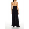 Lace Halter Wide-Leg Jumpsuit Lace Halter Wide-Leg Jumpsuit