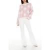 Marled Diamond Knit Sweater Marled Diamond Knit Sweater