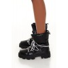 Glitter Lace-Up Booties Glitter Lace-Up Booties