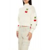 Cherry Mock Neck Sweater Cherry Mock Neck Sweater